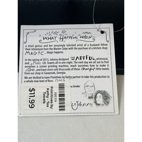 NWT Sorry For What I Said When We Were Trying To Park The Camper Dish Towel - Picture 4 of 6